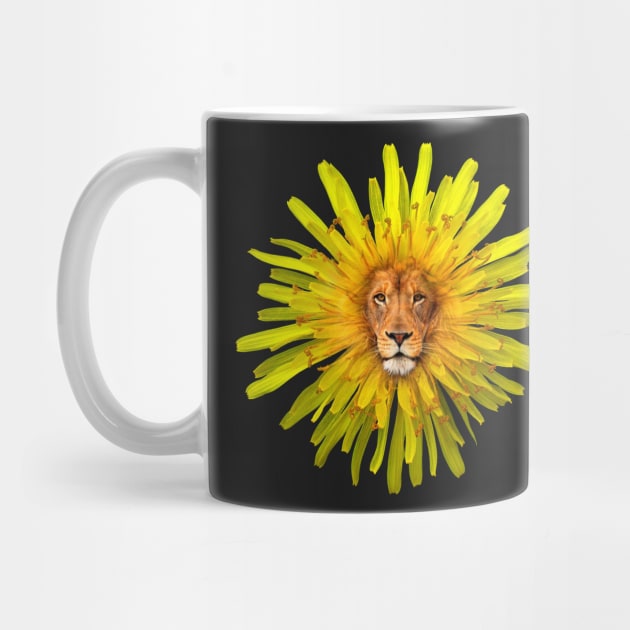 Lion Sun Flower by MaryBoughton